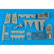 He 162A Cockpit Set And Wheel Bay für Tamiya Bausatz, 1/48 - Aires ... He 162A Cockpit Set And Wheel Bay für Tamiya Bausatz, 1/48 - Aires ...