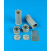 FGR.2 Phantom exhaust nozzles für Hasegawa Bausatz, 1/48 - Aires 4361 FGR.2 Phantom exhaust nozzles für Hasegawa Bausatz, 1/48 - Aires 4361