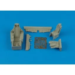 F-16C Falcon Block 25/32 cockpit set für Tamiya Bausatz - Aires 4364
