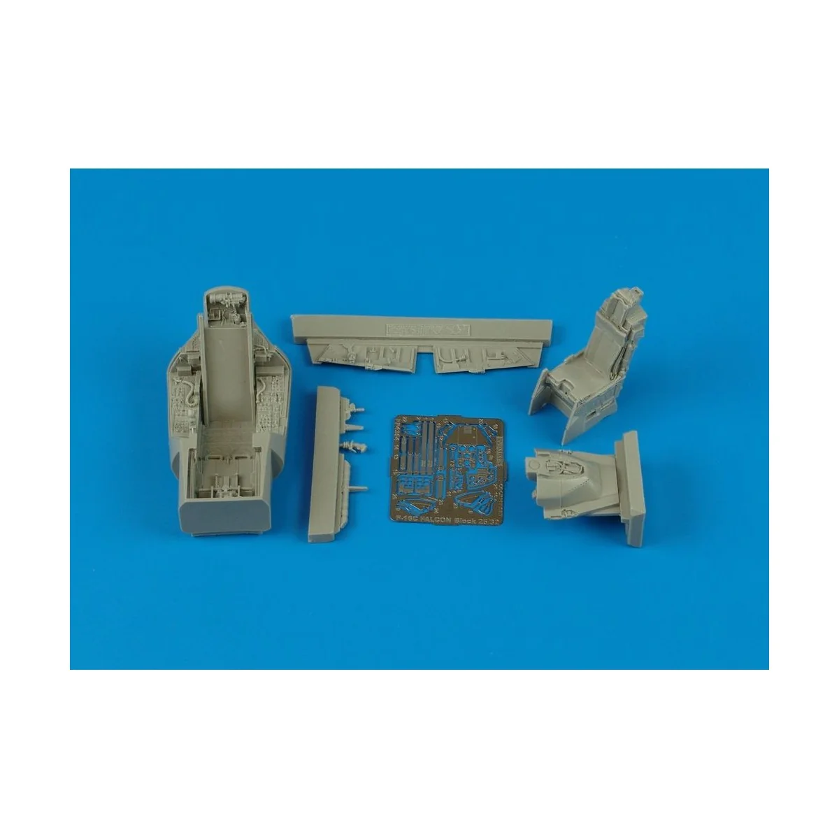 F-16C Falcon Block 25/32 cockpit set für Tamiya Bausatz, 1/48 - Air... F-16C Falcon Block 25/32 cockpit set für Tamiya Bausatz, 1/48 - Air...