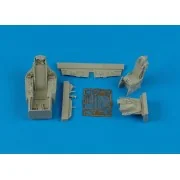 F-16C Falcon Block 25/32 cockpit set für Tamiya Bausatz - Aires 4364