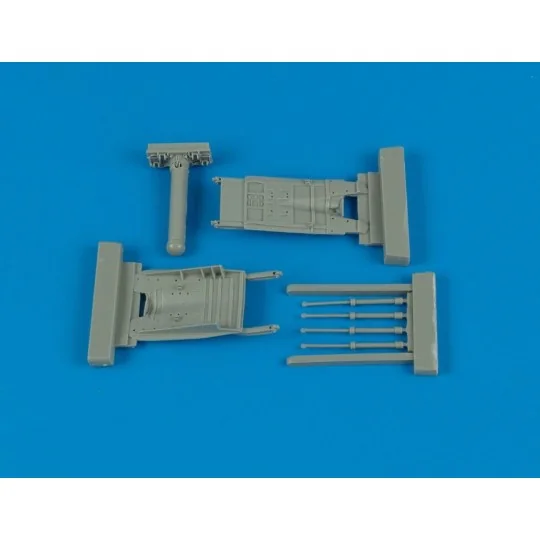 MiG-29 Fulcrum airbrakes für Academy Bausatz, 1/48 - Aires 4365 MiG-29 Fulcrum airbrakes für Academy Bausatz, 1/48 - Aires 4365