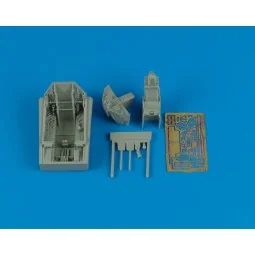 F-117A Nighthawk Cockpit Set für Tamiya Bausatz, 1/48 - Aires 4367