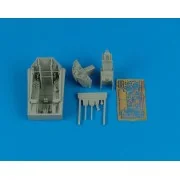 F-117A Nighthawk Cockpit Set für Tamiya Bausatz - Aires 4367