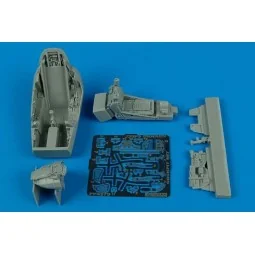 J35FS Draken cockpit set für Hasegawa Bausatz - Aires 4375