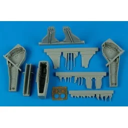 F-105D Thunderchief wheel bay Für Hobby Boss Bausatz - Aires 4380