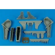 F-105D Thunderchief wheel bay Für Hobby Boss Bausatz, 1/48 - Aires ... F-105D Thunderchief wheel bay Für Hobby Boss Bausatz, 1/48 - Aires ...
