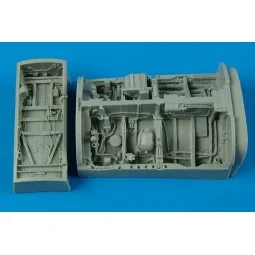 Mitsubishi F-2A/B wheel bays für Hasegawa Bausatz, 1/48 - Aires 4384