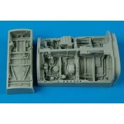 Mitsubishi F-2A/B wheel bays für Hasegawa Bausatz, 1/48 - Aires 4384 Mitsubishi F-2A/B wheel bays für Hasegawa Bausatz, 1/48 - Aires 4384