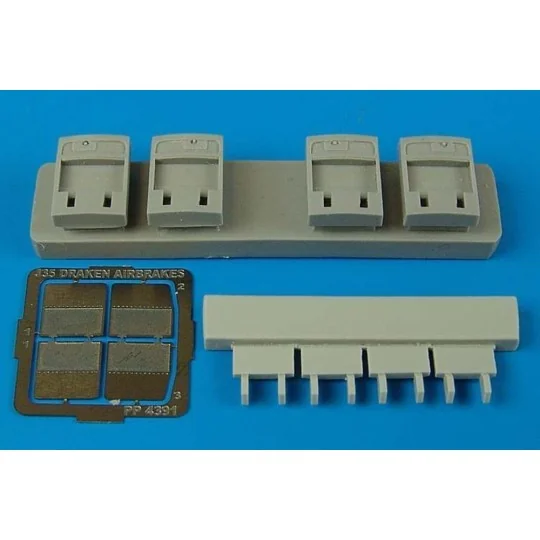 J35 Draken Airbrakes for Hasegawa kit, 1/48 - Aires 4391