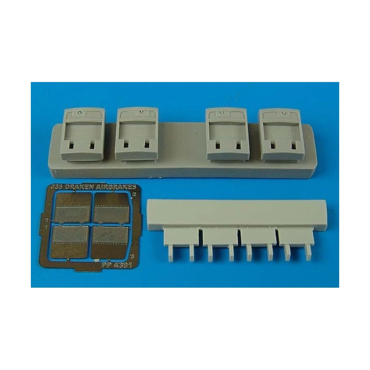 J35 Draken Airbrakes for Hasegawa kit - Aires 4391