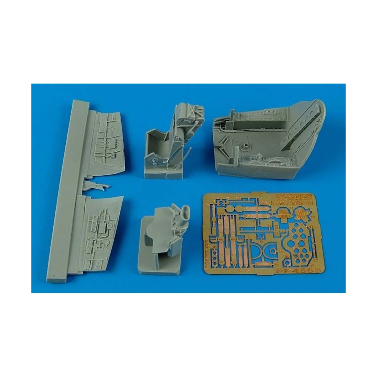 Seahawk FGA/RR. 101 cockpit set Für Trumpeter Bausatz, 1/48 - Aires... Seahawk FGA/RR. 101 cockpit set Für Trumpeter Bausatz, 1/48 - Aires...