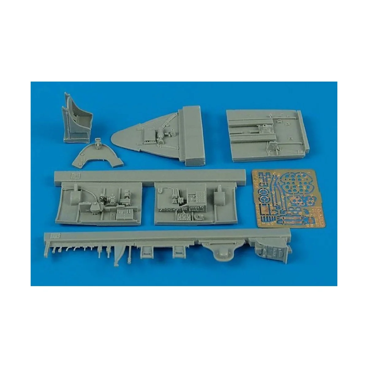 F6F-5 Hellcat cockpit set Für Eduard Bausatz - Aires 4394