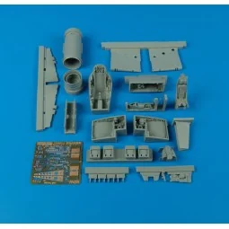 J35F Draken detail set Für Hasegawa Bausatz, 1/48 - Aires 4396