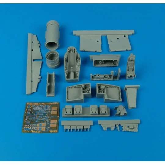 J35F Draken detail set Für Hasegawa Bausatz, 1/48 - Aires 4396