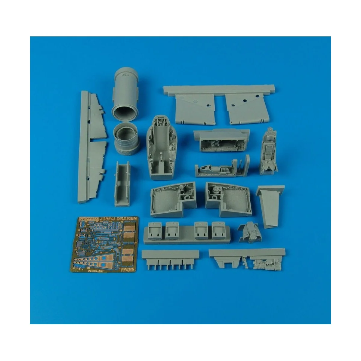 J35F Draken detail set Für Hasegawa Bausatz - Aires 4396