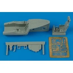 Focke Wulf Ta 183A cockpit set Für Tamiya Bausatz - Aires 4397