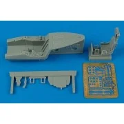 Focke Wulf Ta 183A cockpit set Für Tamiya Bausatz - Aires 4397