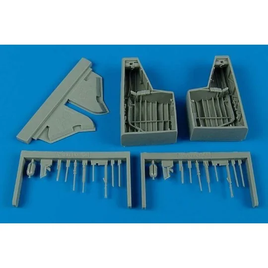 Hawker Typhoon wheel bay Für Hasegawa Bausatz - Aires 4399