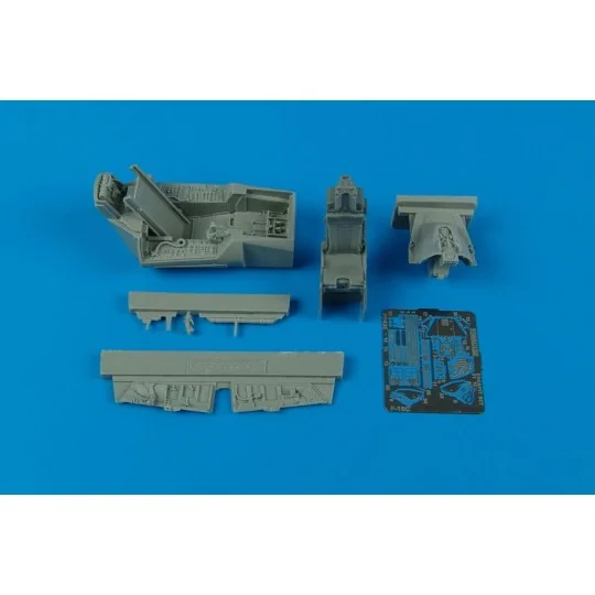 F-16C Falcon block 50/52 cockpit set Für Tamiya Bausatz - Aires 4400