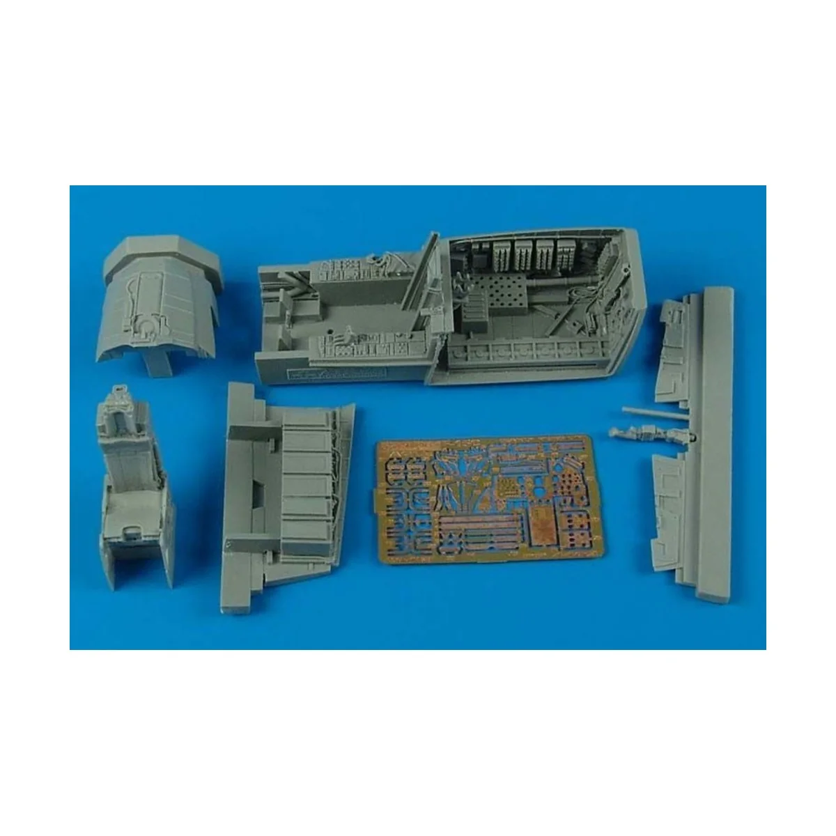 F-15C Eagle (early v.) cockpit set für Hasegawa Bausatz - Aires 4402