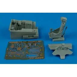 MiG-17F cockpit set Für Hobby Boss Bausatz - Aires 4407