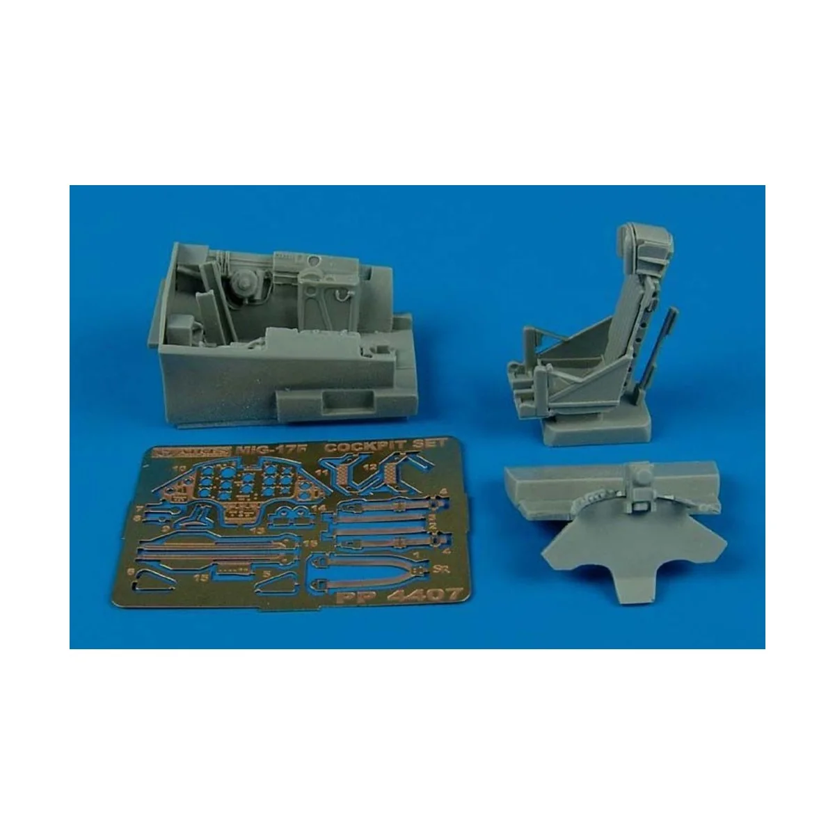 MiG-17F cockpit set Für Hobby Boss Bausatz - Aires 4407