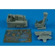 MiG-17F cockpit set Für Hobby Boss Bausatz - Aires 4407