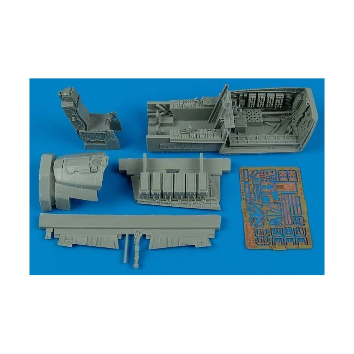 F-15C Eagle (late v.) cockpit set Für Hasegawa Bausatz, 1/48 - Aire... F-15C Eagle (late v.) cockpit set Für Hasegawa Bausatz, 1/48 - Aire...