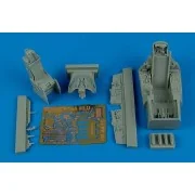 F-16A MLU Falcon cockpit set für Hasegawa Bausatz - Aires 4411