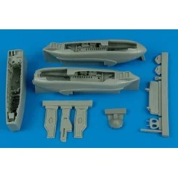A-10A Thunderbolt II wheel bay für Hobby Boss Bausatz, 1/48 - Aires...