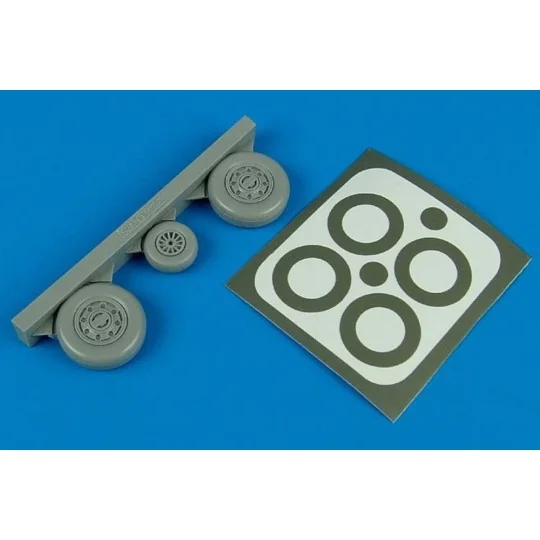 F-105 Thunderchief wheels & paint masks für Trumpeter Bausatz - Air...