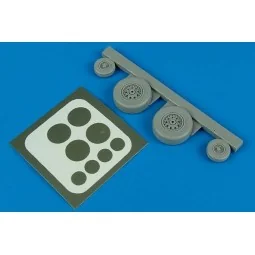 Phantom FGR.2 wheels & paint masks für Hasegawa Bausatz, 1/48 - Air...