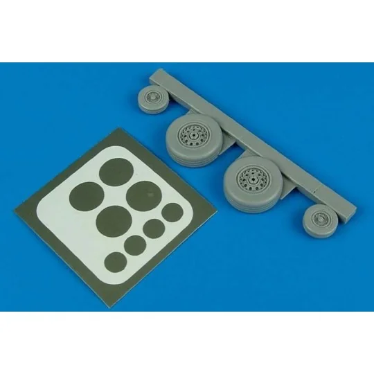 Phantom FGR.2 wheels & paint masks für Hasegawa Bausatz - Aires 4415
