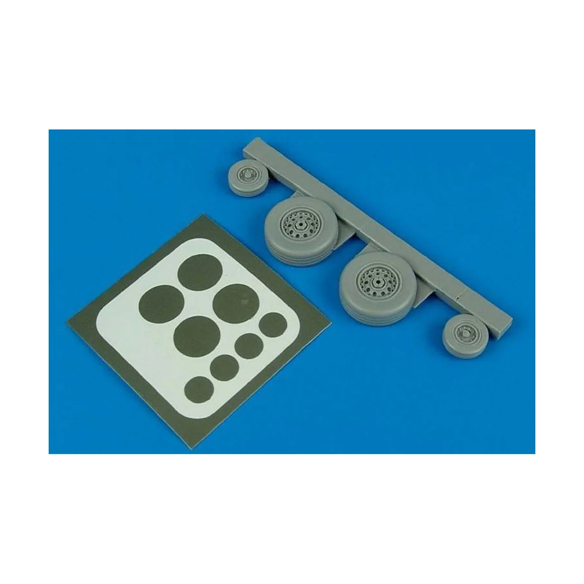 Phantom FGR.2 wheels & paint masks für Hasegawa Bausatz - Aires 4415