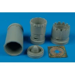 F-16C Block 30/40/50/60 exhaust nozzle für Tamiya Bausatz - Aires 4425