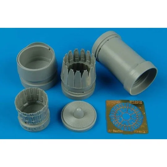 F-16C/D block 52 exhaust nozzle, 1/48 - Aires 4427 F-16C/D block 52 exhaust nozzle, 1/48 - Aires 4427