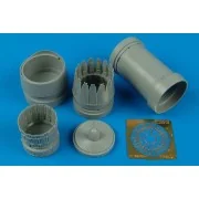 F-16C/D block 52 exhaust nozzle, 1/48 - Aires 4427 F-16C/D block 52 exhaust nozzle, 1/48 - Aires 4427