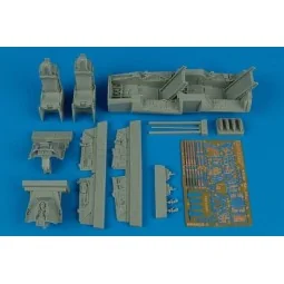 F-16B MLU Fighting Falcon cockpit set - Aires 4428