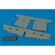 J35 Draken control surfaces für Hasegawa Bausatz - Aires 4432