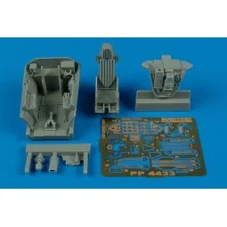 MiG-17PF Fresco D cockpit set für Hobby Boss Bausatz - Aires 4433