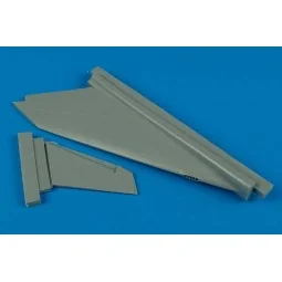 J35 Draken vertical fin für Hasegawa Bausatz, 1/48 - Aires 4434