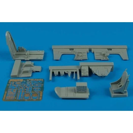 P-400 Airacobra cockpit set für Hasegawa Bausatz - Aires 4435