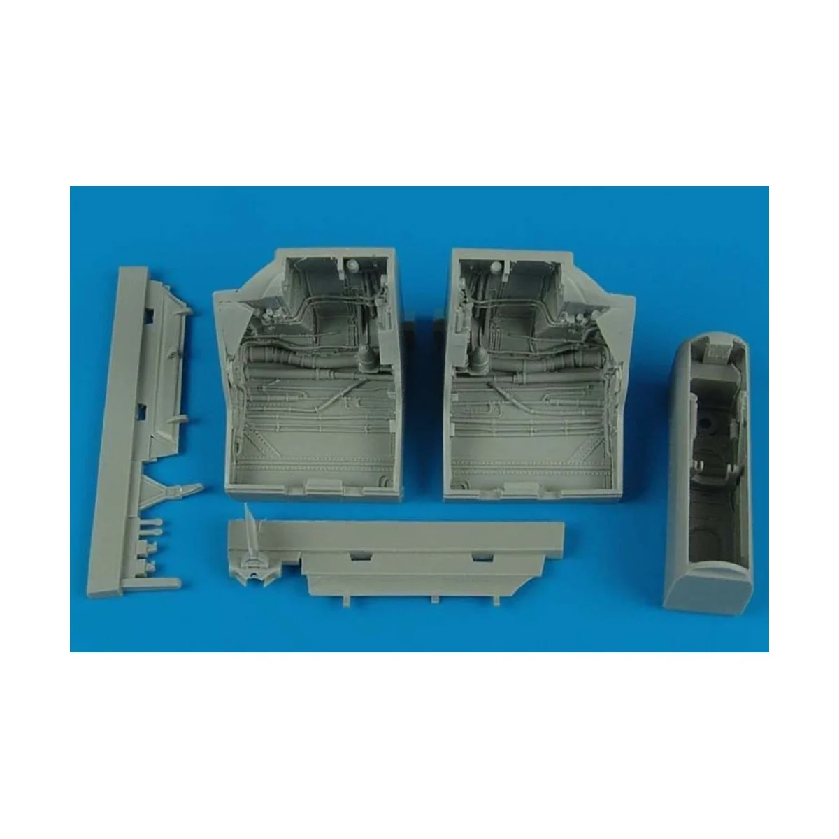 F-22A Raptor wheel bays for Academy, 1/48 - Aires 4445 F-22A Raptor wheel bays for Academy, 1/48 - Aires 4445