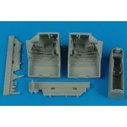 F-22A Raptor wheel bays for Academy, 1/48 - Aires 4445 F-22A Raptor wheel bays for Academy, 1/48 - Aires 4445
