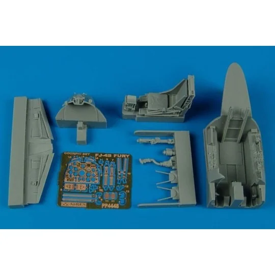 Fj-4B Fury cockpit set for Hobby Boss - Aires 4448