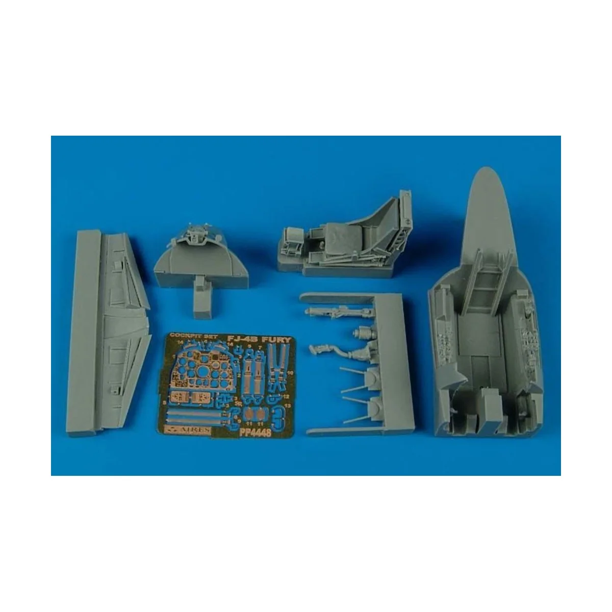 Fj-4B Fury cockpit set for Hobby Boss - Aires 4448