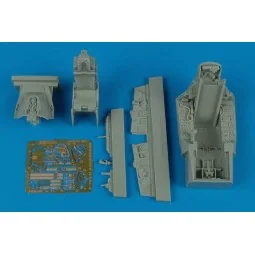 F-16C/N Aggressor cockpit set for Tamiya - Aires 4449