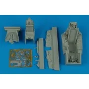 F-16C/N Aggressor cockpit set for Tamiya - Aires 4449