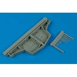 Hawker Sea Fury wheel bay for Trumpeter, 1/48 - Aires 4452